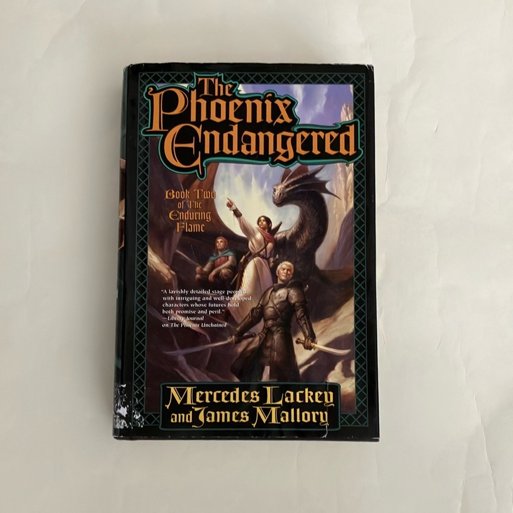 Phoenix Endangered Enduring Flame Book Two Lackey & Mallory High Fantasy 2008